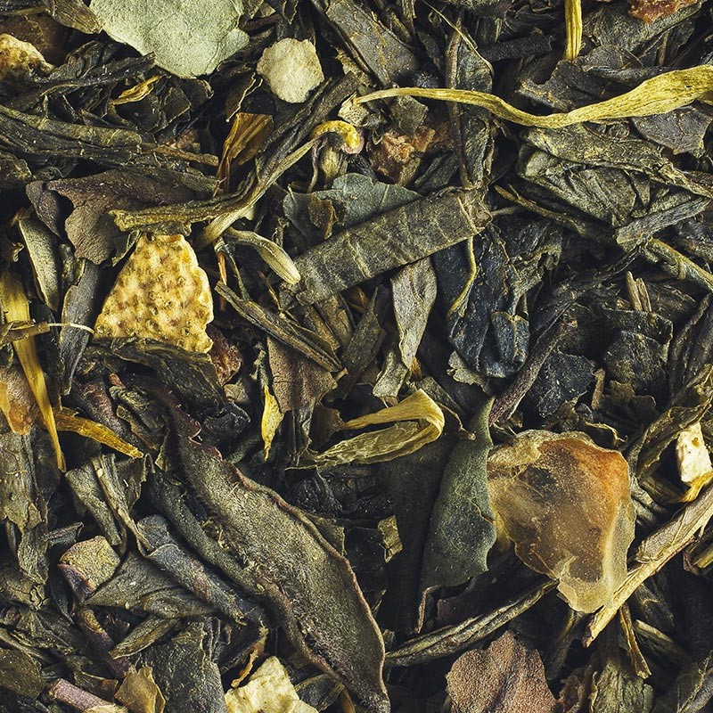 Organic green tea mandarin grapefruit in bulk