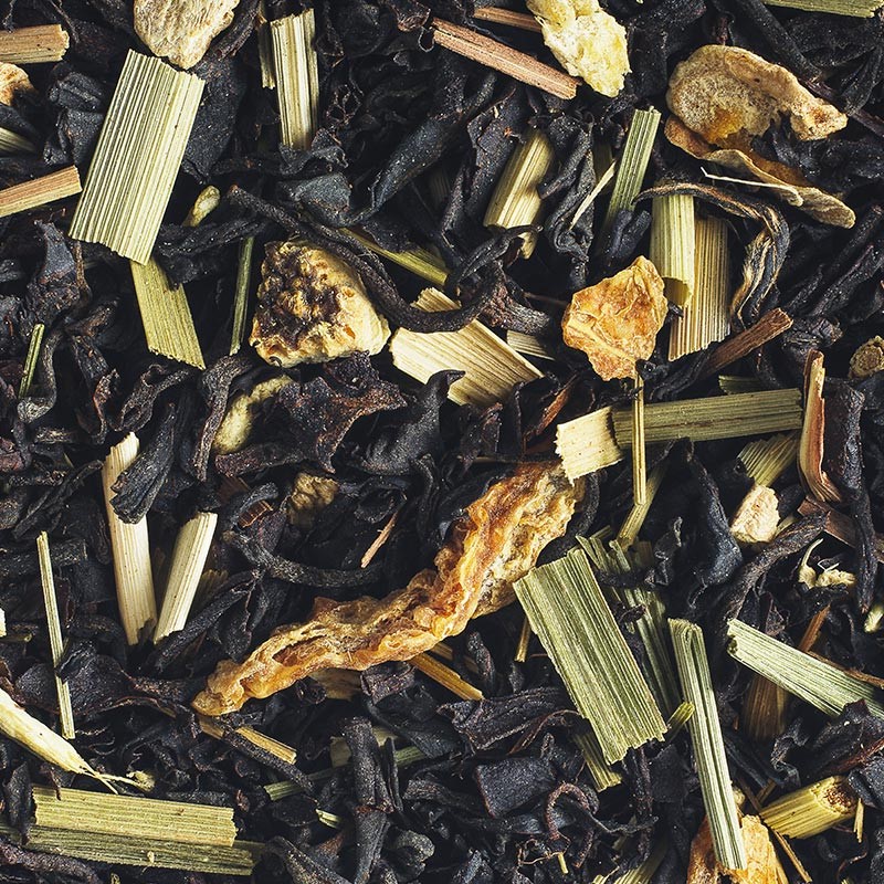 Thé noir citron gingembre en vrac