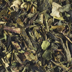 Organic slimming green tea in bulk: birch, dandelion, horsetail...