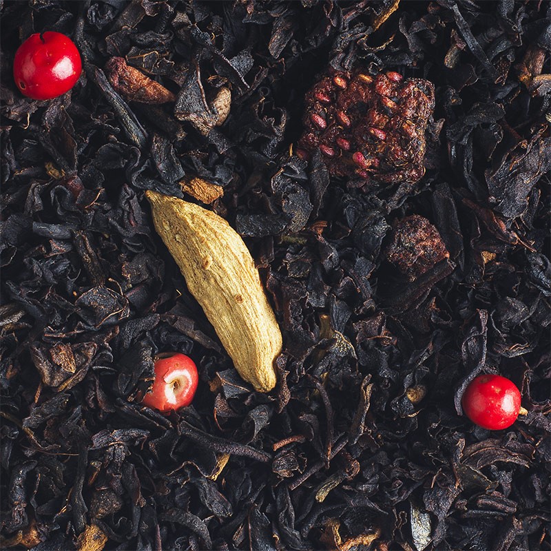 Thé noir bio fruits rouges et épices L'Autre Thé Paris.