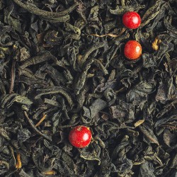 Original organic Christmas black tea with turmeric, vanilla and citrus.