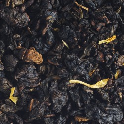 Thé oolong vrac à la châtaigne.