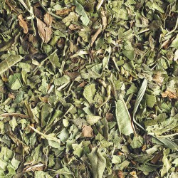 Organic digestive herbal tea with verbena, mint and lemon balm.