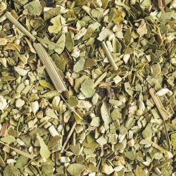 Maté vert bio aromatisé au gingembre et au citron.