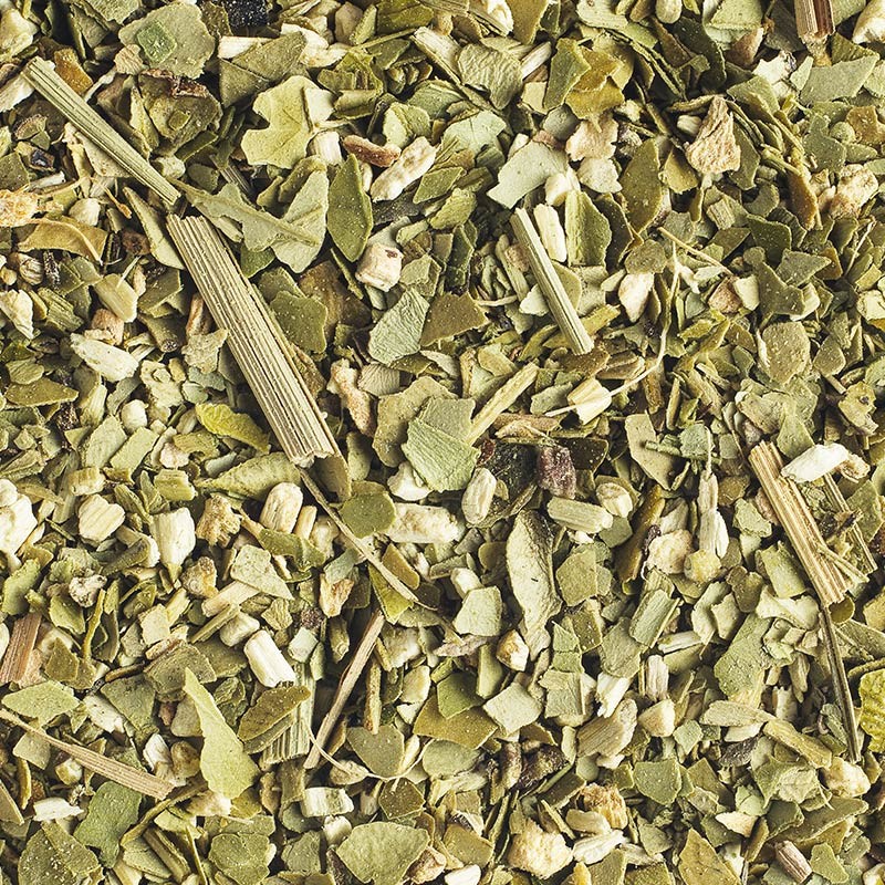 Maté vert bio aromatisé au gingembre et au citron.