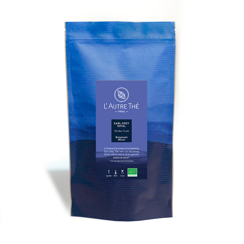 Organic black tea Earl grey royal bergamot