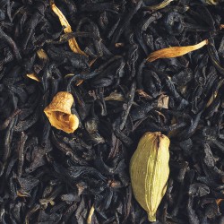 Thé noir bio parfumé aux saveurs exotiques.