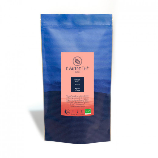 Organic, caffeine-free orange-cinnamon infusion in bulk.