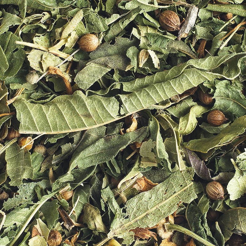 Infusion bio tilleul, verveine, oranger doux, anis, coriandre.æ