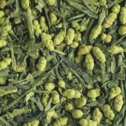 Thé vert biologique au riz soufflé torréfié et au matcha - L'Autre Thé