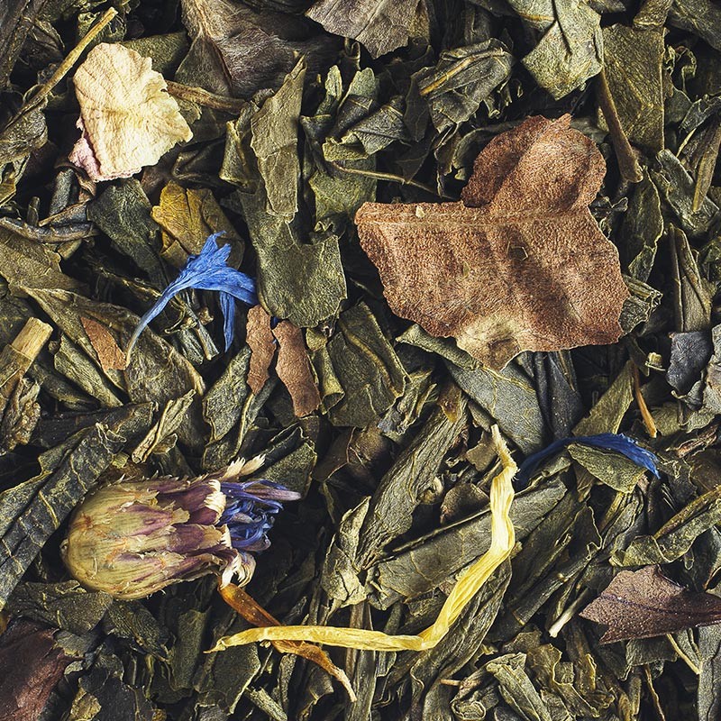 Exotic fruit and bergamot tea.