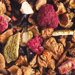 Infusion bio aux fruits : Cerise, framboise et pomme