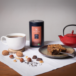 Mister Brownie organic : black tea with caramel, chocolate and hazelnut