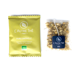 50 Pure Camomille muslin bags (organic)