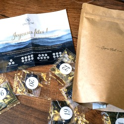 Calendrier de l'Avent des thés Bio 2025 : kit DIY