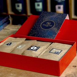Calendrier de l'Avent des thés Bio 2025 : 24 sachets de 10g