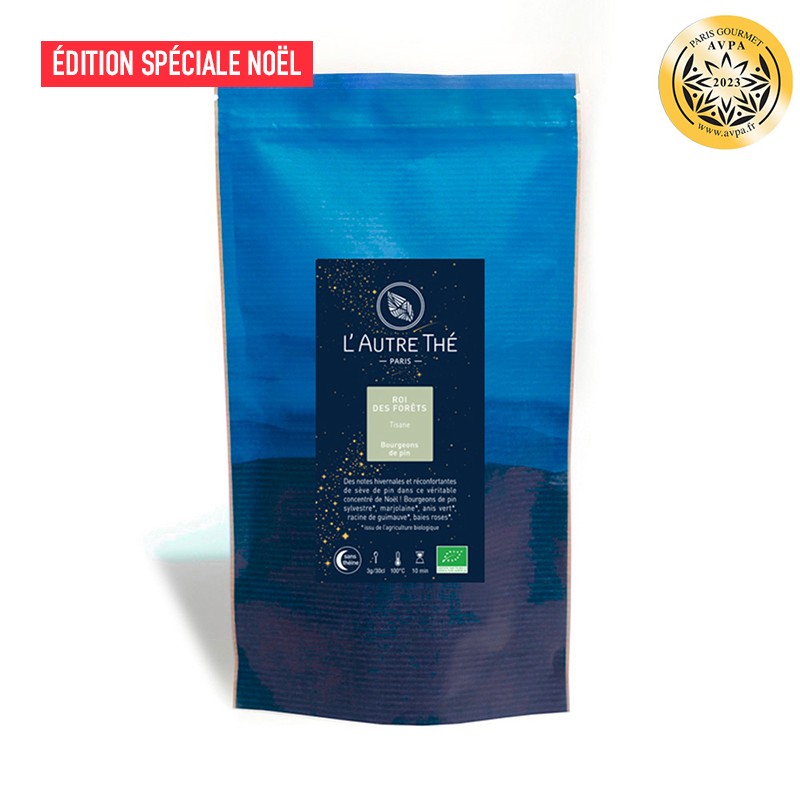 Christmas herbal tea with pine buds, aniseed and organic marshmallow in bulk.