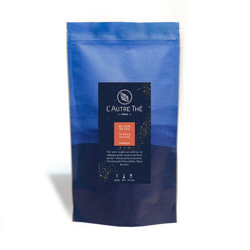 Autumnal Wulong, blue-green tea, chestnut scented.