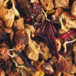 Parfums d'été - Organic fruit tea with strawberry and peach natural flavour