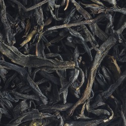 Artisanal dark Sheng tea from Laos