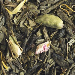 Organic scented tea Joyau d'Instabul flower, spices, vanilla. L'Autre Thé Paris.